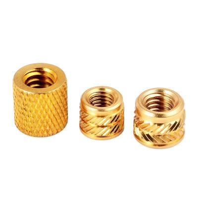 China M3 Brass Plastic Knurled Thread Insert Nut ABS Heat Insertion for sale