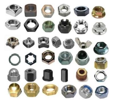 China High Quality Nuts, All Kinds Of Nuts Factory Hex Flange Nut ZINC PLATED, Black Oxide, Passivated for sale