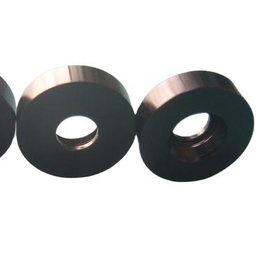 China Manufacturer well made custom stainless steel electrophoretic black washer nuts for sale