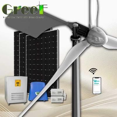 China Household Rooftop Pitch Control Wind Turbine Generator Wind Mill Fan 5KW 10KW For Home for sale