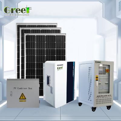 Chine Système solaire hors réseau de 5 kW avec contrôleur de charge MPPT 48-240V Voltage de sortie à vendre