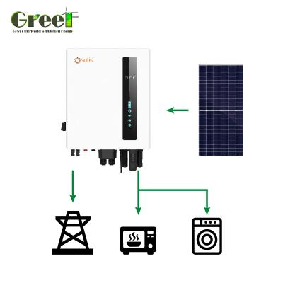 Chine Système solaire au silicium monocristallin avec une consommation interne inférieure à 5 W et une capacité de mesure nette à vendre