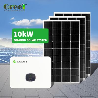 China Real Time Monitoring Grid Tie Solar Array System 1kW-100kW Capacity Monocrystalline Panel for sale