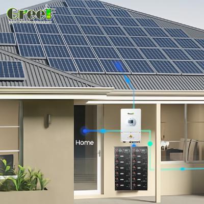 China Generador híbrido de energía solar eólica de 5 kW para iluminación blanca pura en venta