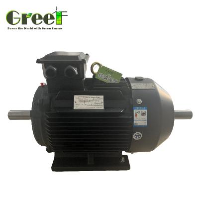 Κίνα IP54 750W-5Mw Καθαρό χαλκό 1500rpm Στροφή Μαγνήτης νεοδύμιου 3 φάσεων AC συγχρονισμένος κινητήρας προς πώληση