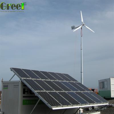 China turbogeneradores del viento del control del paso 10kw para el hogar en venta