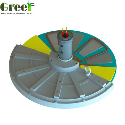 China Baixo gerador de turbina eólica vertical 500Watt do RPM 1kw 5kw 10kw à venda