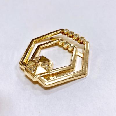 China 2022 Hot Selling Luxury Rhinestone Shoe Accessories Luxury Shoe Charms Decoration Accessories Metal Shoe Buckle for sale