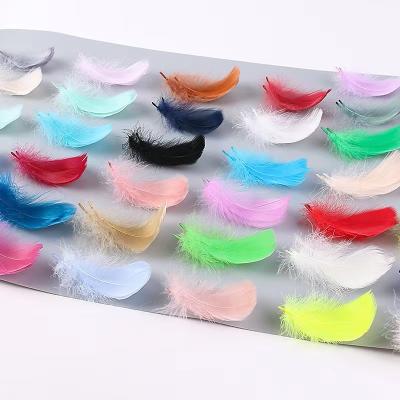 China Shrink-Resistant wholesale bulk cheap natural colorful plumes carnival decorative feathers for crafts hats dream catcher dress for sale