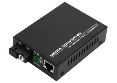 China Fast Delivery Fiber Media Converter 10 / 100M 1310 And 1550nm Wavelength for sale