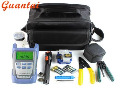 China FTTH Fiber Optic Tools Kit With Medidor Fibre Optical And Visual Fault Locator for sale