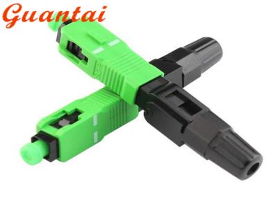 China SC / APC Fiber Optic Fast Connector Excellent Temperature Stability Custom Design for sale