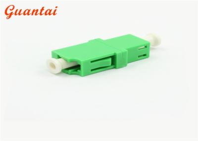 China LC / APC Singlemode Fiber Optic Network Adapter Compact Design For Fiber Distribution Frame for sale