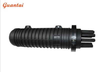 China Dome Type Optical Fibre Cable Joint Closure Black Color Great Corrosion Resistance for sale