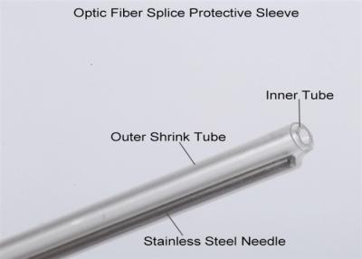 Chine Tube thermo-rétrécissable de fibre optique 45mm de rétrécissement de la chaleur de douilles de protection d'épissure de câble à vendre