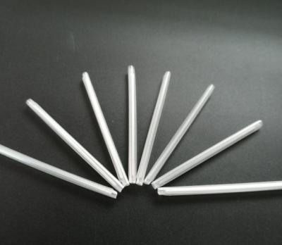 China Klare Farb-Lichtwellenleiter-Schutzhülle 1.0mm 1.2mm 1.5mm Stahl-Rod zu verkaufen