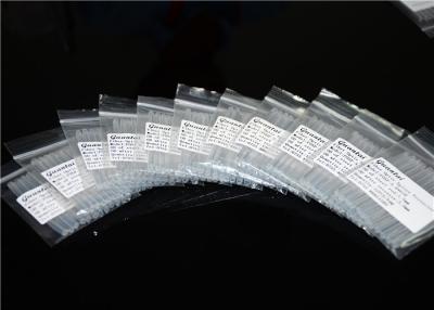 China 60mm Längen-Lichtwellenleiter-Schutzhülle 1.0mm Stahl-Rod transparent zu verkaufen