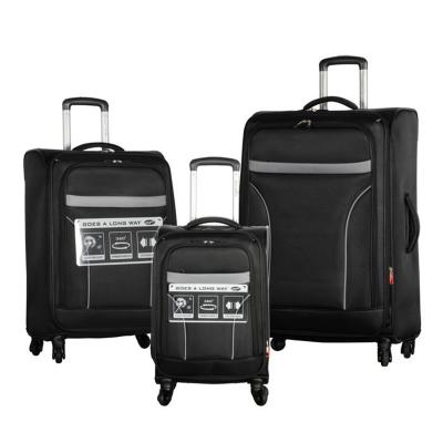 China Lightweight 1680D Polyester Oxford Material Luxury Luggage Suitcase Moving Set for sale