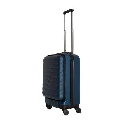 China ABS Material Mini Oversize Aliminum Trolley Practical Suitcase Case Makeup Luggage for sale