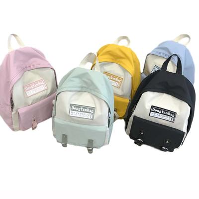 China Wholesale Cute School Backpack Candy Color School Students Children Kids Girls Backpack High School Bags for sale