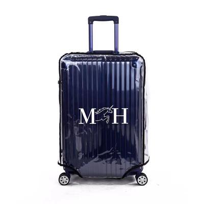 China Casual Best Selling Fashion Custom Logo Luggage Suitcase Cover Outdoor Plastic for sale