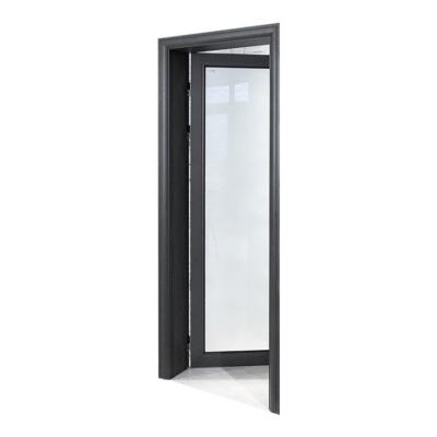 China Alucasa Industrial Aluminum Swing Waterproof Modern Swing French Glass Doors for sale