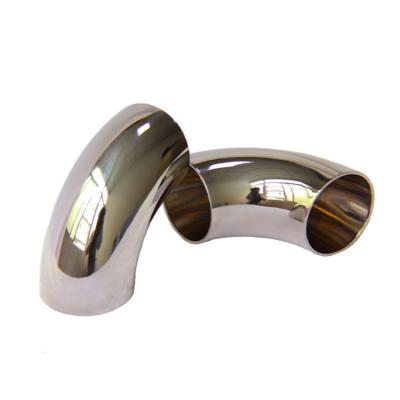 China Corrosion Resistant Industrial Stainless Steel Elbow Stainless Steel Sanitary Fittings for sale