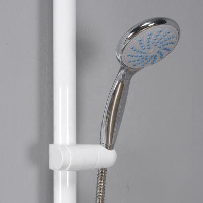 China Modern Bathroom Accessories ABS Slide Adjustable Shower Head Holder For 35mm Shower Grab Bar for sale