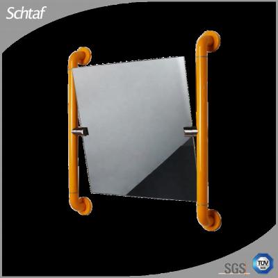 China Modern Barrier Free Adjustable Mirror With Explosion Proof Glass Wall Mount Bathroom Mirror for sale