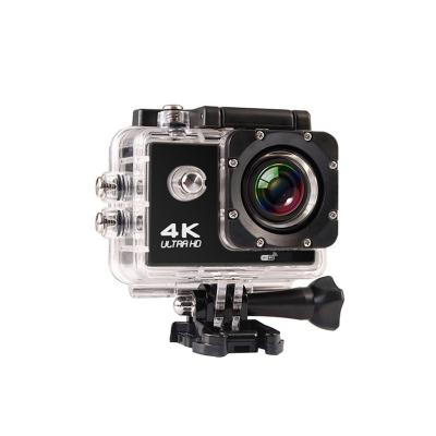 China Underwater Wifi Sports Camera Real 4K 25fps Waterproof Cheap 4k Action Camera 12MP Go Pro OEM Action Camera Wifi for sale