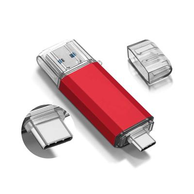 China Type-c high speed high grade OTG pendrive usb flash drive with logo for sale