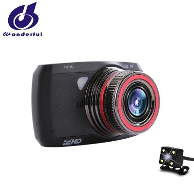 China Cheap camera 140 degree wide view angle dual lens 1080p car dvr single lens car dvr Shenzhen OEM private factory for sale