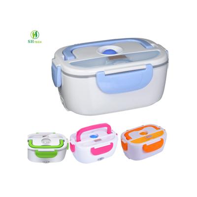 China 110V/220V 1.05L Tiffin Bento Thermo Food Warmer Electric Portable Viable Plastic Lunch Box for sale