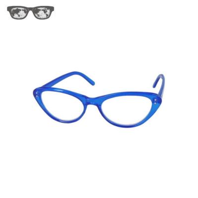 China For Reading Glass Vogue Injection Material Customize Cat Eye Available Shape Color Medical Eye Glasses for sale