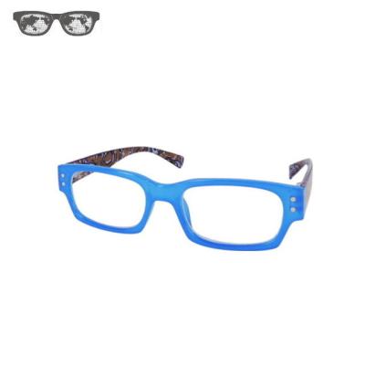 China For Reading Glasses Most Popular Crystal Coat Glasses Plastic Frame for sale