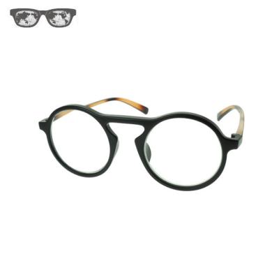 China For New Large Reading Glass Round Shape Style PC Reading Glasses for sale