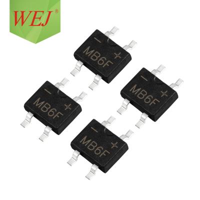 China AUTOMOTIVE; Household appliances ; Converter; Switch Bridge Rectifier MBF Series Electronic Components IC Chips mb6f 600v Bridge Rectifiers Diode for sale