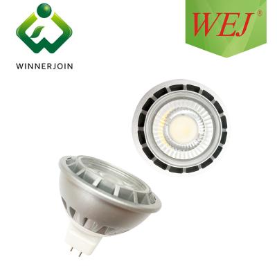 China 12v aluminum led bulb 2700k-6500k high lumen 3w/5w mr16 gu5.3 led spot light for sale