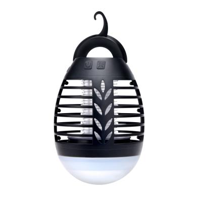 China Viable Outdoor 2021 Insect Zapper Camping Tent Light, 3-in-1 IPX7 USB Portable Waterproof Mosquito Killer Rechargeable Lamp Bulb for sale