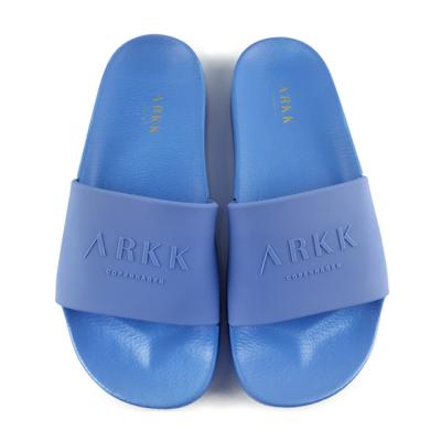 China Low MOQ Wholesale Custom Logo Men's Greatshoe Fashion Trend Slide Sandal Beach Fashion Sandals for sale