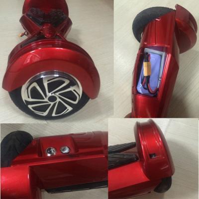 China 6.5inch LED light bluetooth music smart Self balancing Scooter w removable battery for sale