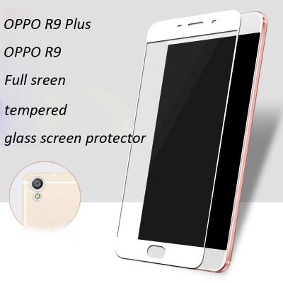 China OPPO R9 Plus R9 best tempered glass screen protector full screen 0.33mm ultrathin Scratch-Resistant shatterproof privacy for sale