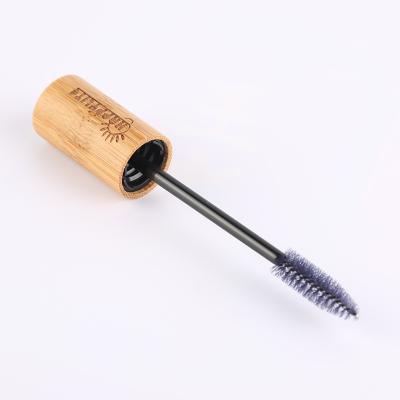 China Natural Bamboo Cosmetics 10ml Mascara Container Tube With Brush for sale