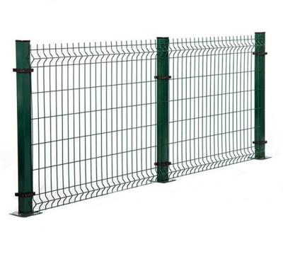 China Easily Assembled Garden Fence 3d Fishing Post Fence / Fence Iron Wire Mesh for sale