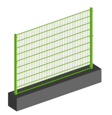 China Custom Easily Assembled Hot Selling Double Wire Mesh Road Fence Farm Fence for sale