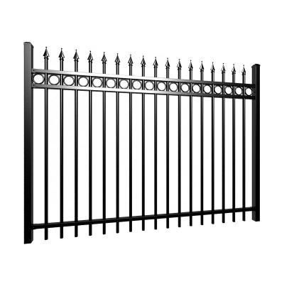 China 2022 China Manufacture Easily Assembled More Popular Power Liner Welded Vertical Picket Slat Fence for sale