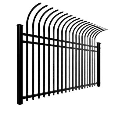 China Easily Assembled Power Liner Welded Vertical Picket Slat Fence For Yard for sale