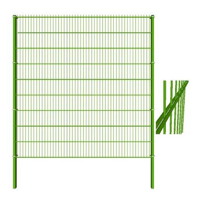 China Double Fence Mesh High Quality Green Power Coated Wire Mesh For Sale for sale