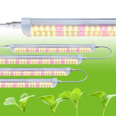 China Seed Starting Hydroponic T8 Stent Lamp Fabric Custom LED Grow Lights for sale