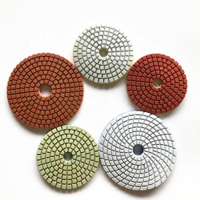 China 100mm polishing pad for marble granite quartz stone 100mmx3.5mm for sale